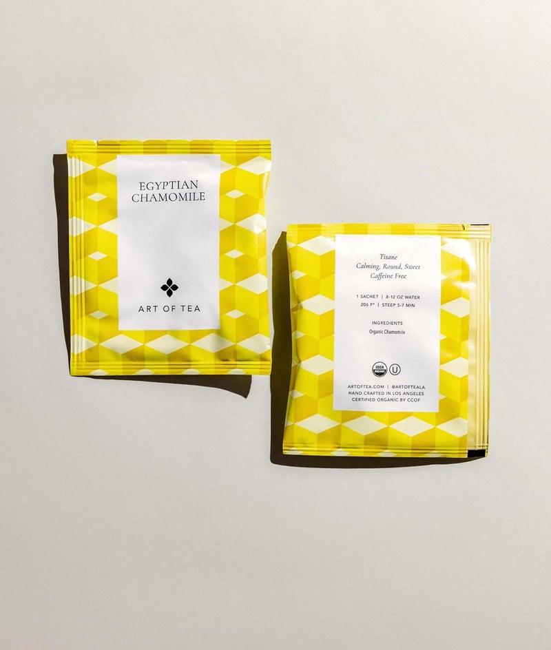 Art of Tea Organic Egyptian Chamomile Tea Bags - Caffeine Free - Image 3
